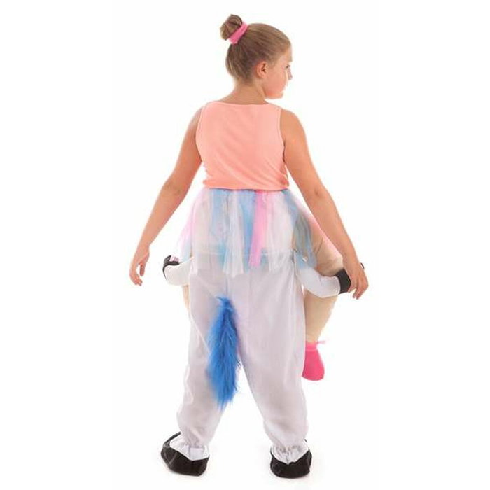 Creaciones Llopis Disfraz Infantil Unicornio Con Bailarina A Hombros T-M 7-9 Años