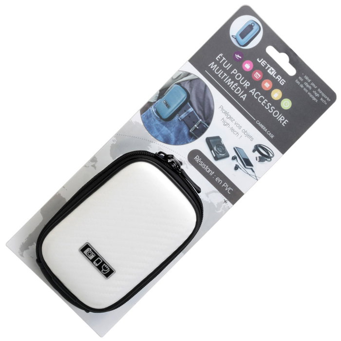 Jet Lag Protector Móvil-Cámara, PVC, Colores Surtidos (Blanco, Negro, Rosa, Azul), 13x8.5x4 cm Jet Lag Protector Móvil-Cámara, PVC, Colores Surtidos (Blanco, Negro, Rosa, Azul), 13x8.5x4 cm