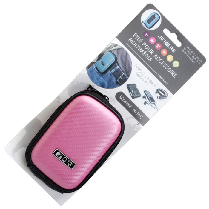 Jet Lag Protector Móvil-Cámara, PVC, Colores Surtidos (Blanco, Negro, Rosa, Azul), 13x8.5x4 cm Jet Lag Protector Móvil-Cámara, PVC, Colores Surtidos (Blanco, Negro, Rosa, Azul), 13x8.5x4 cm