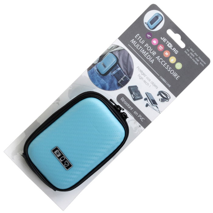 Jet Lag Protector Móvil-Cámara, PVC, Colores Surtidos (Blanco, Negro, Rosa, Azul), 13x8.5x4 cm Jet Lag Protector Móvil-Cámara, PVC, Colores Surtidos (Blanco, Negro, Rosa, Azul), 13x8.5x4 cm