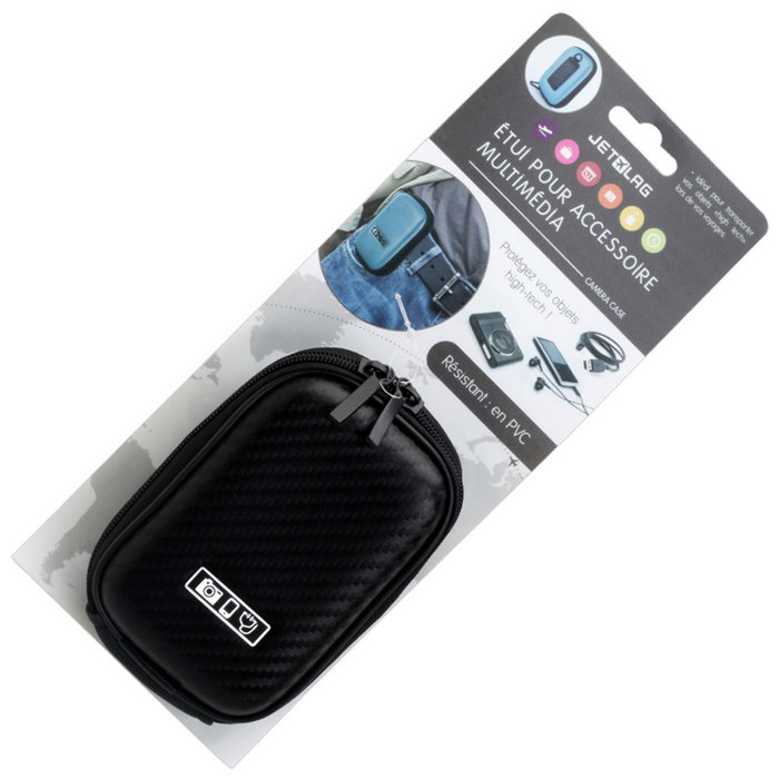 Jet Lag Protector Móvil-Cámara, PVC, Colores Surtidos (Blanco, Negro, Rosa, Azul), 13x8.5x4 cm Jet Lag Protector Móvil-Cámara, PVC, Colores Surtidos (Blanco, Negro, Rosa, Azul), 13x8.5x4 cm