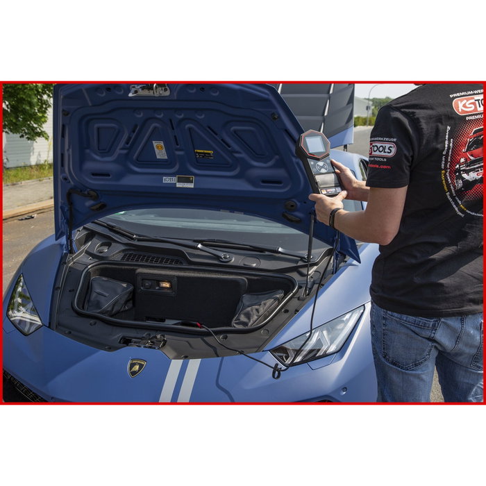 KS Tools Analizador de Baterías y Carga de 12V / 24V con Impresora KS Tools Analizador de Baterías y Carga de 12V / 24V con Impresora