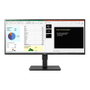 LG 34BR65F-B Monitor Profesional Ultrapanorámico 34" WFHD IPS 75Hz FreeSync HDR400 Regulable en Altura Negro