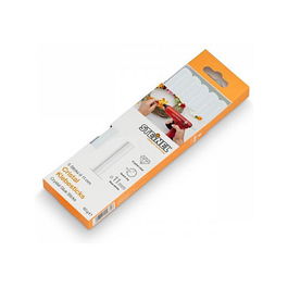 Steinel 013776 Pegamento en Barra 11mm Cristal 60G 5 Piezas para Gluematic 5000 3002 Gluefix