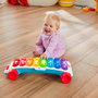 Fisher-Price Xilófono Gigante Luminoso HJK41 con Asa para Arrastrar, 8 Botones Multicolor, 60+ Canciones y Sonidos, Idioma Polaco, +9 Meses