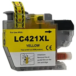 Generico Tinta para Brother LC421 Amarillo 8.5 ml Bulk