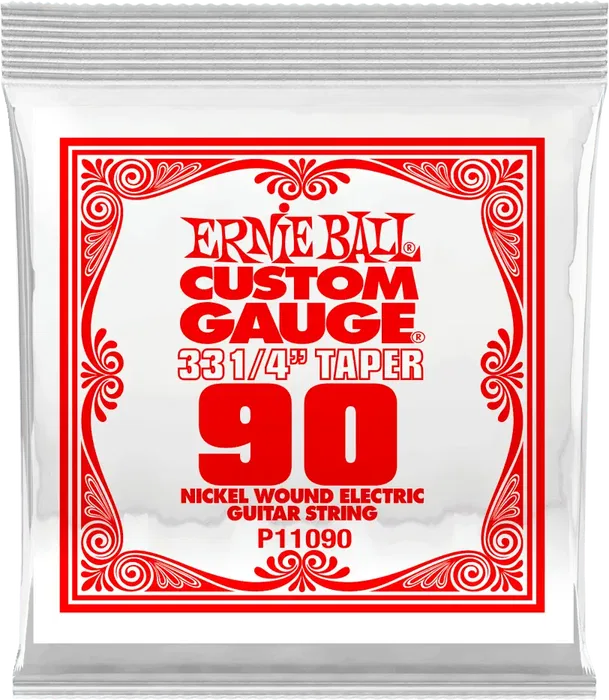 Ernie Ball Cuerda Eléctrica Slinky Extra Long .090 (Set de 3) (Set de 3)