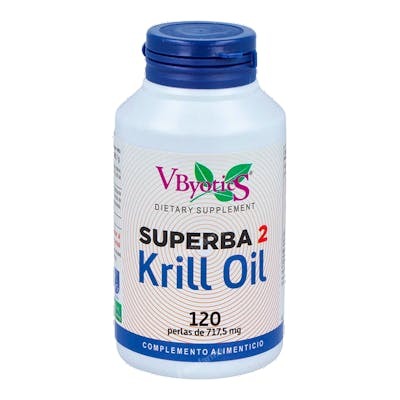 VBYOTICS Superba 2 Krill Oil 120 perlas VBYOTICS Superba 2 Krill Oil 120 perlas