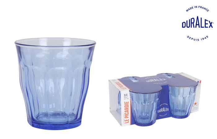 Duralex Set 4 Vasos Marine Picardie 31 cl (12 Cajas) Duralex Set 4 Vasos Marine Picardie 31 cl (12 Cajas)