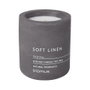 Blomus FRAGA Vela perfumada Soft Linen gris