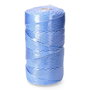 Edm Cordón trenzado polipropileno azul / blanco, calibre 5 mm x 200 m, alta tenacidad, resistente a UV y químicos, flotabilidad