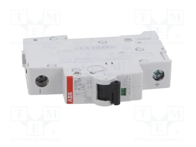 ABB S200M UC Interruptor magnetotérmico 0,75A 1 polo