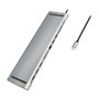 LogiLink UA0373 Estación de Conexión USB-C 11 en 1 PD 100W Plata