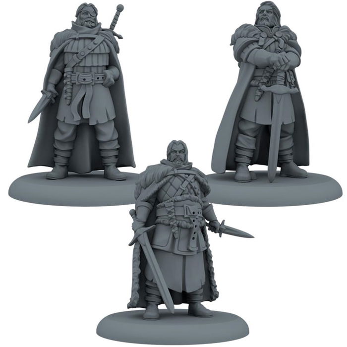 Asmodee Canción de Hielo y Fuego Juego de Mesa Veteranos de la Guardia de la Noche Infantería Pesada