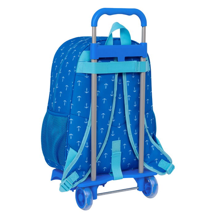 Mochila Escolar con Ruedas Donald Azul 33 x 42 x 14 cm Mochila Escolar con Ruedas Donald Azul 33 x 42 x 14 cm