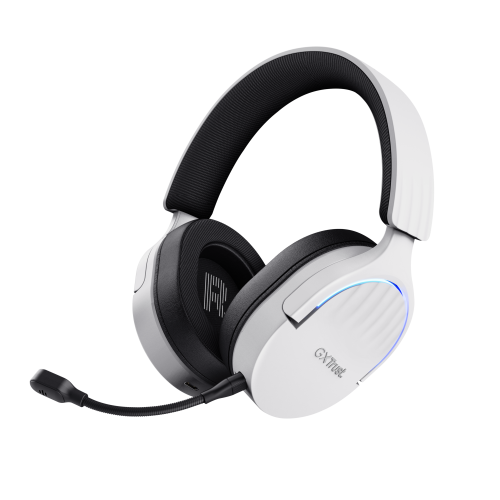 Trust GXT 491 Fayzo Auriculares Gaming Inalámbricos Blancos