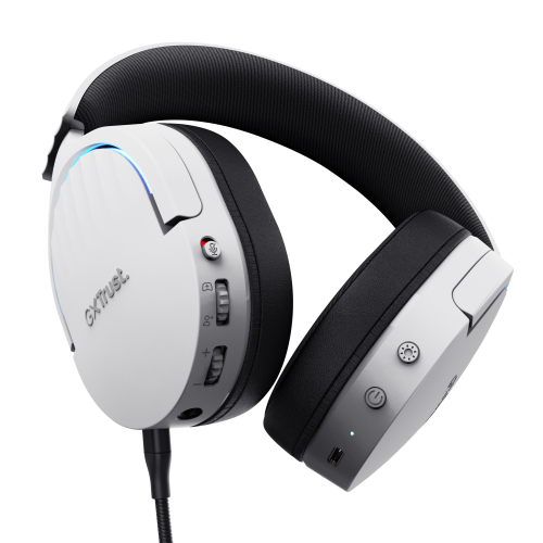 Trust GXT 491 Fayzo Auriculares Gaming Inalámbricos Blancos