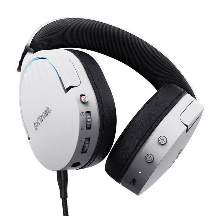 Trust GXT 491 Fayzo Auriculares Gaming Inalámbricos Blancos