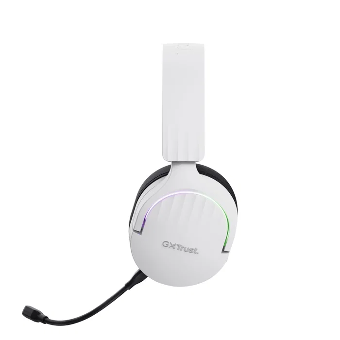 Trust Auriculares Gaming Inalámbricos GXT 491 FAYZO Diadema Dual USB-C/Bluetooth/3.5mm Sonido 7.1 Virtual Micrófono Desmontable con Cancelación de Ruido Blanco y Negro