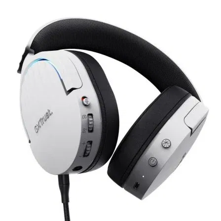Trust Gaming Auriculares Gaming Inalambricos GXT 491 Fayzo Bluetooth Jack 3.5 Blancos