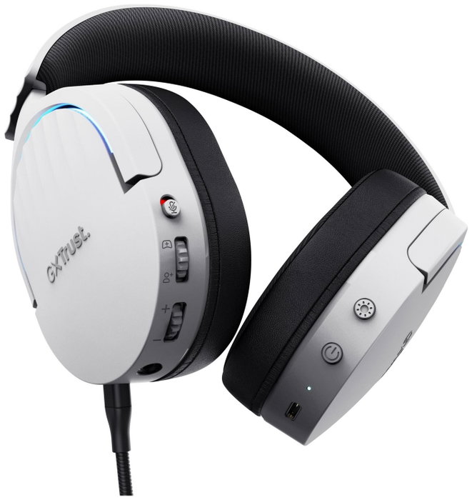 Trust GXT 491 Fayzo Auriculares Gaming Inalámbricos Blancos