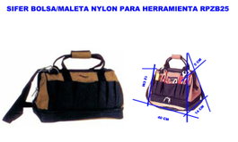 SIFER Bolsa/Maleta de Nylon para Herramientas RPZB25