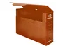 Liderpapel Caja Archivo Definitivo Plástico Marrón 360x100x260 mm