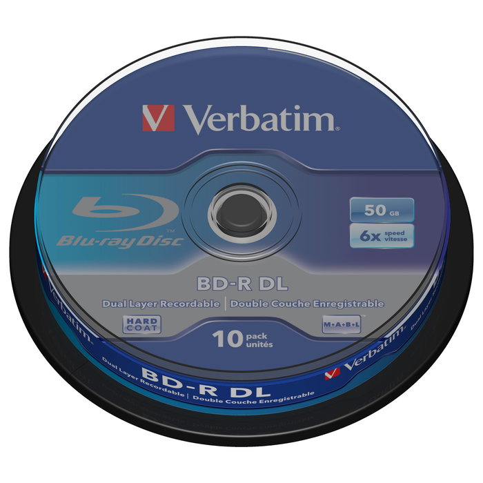 Verbatim BD-R 50GB 6x (Pack de 10) Verbatim BD-R 50GB 6x (Pack de 10)