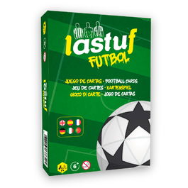 DEQUBE LASTUF Juego de Cartas de Fútbol Divertido para Niños y Adultos (+6 Años)