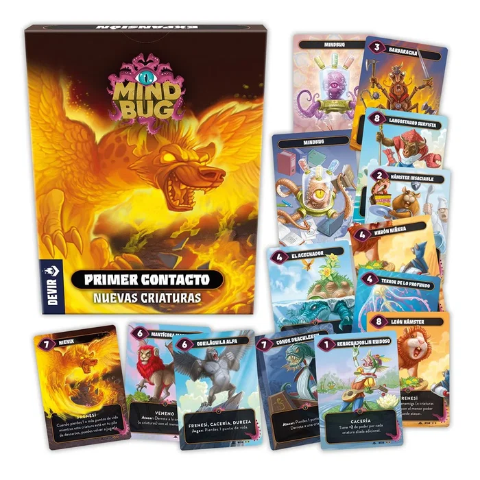 Devir Mindbug Primer Contacto Expansión de Cartas Devir Mindbug Primer Contacto Expansión de Cartas