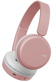 JVC Auricular Bluetooth Diadema, Inalámbrico, Rosa