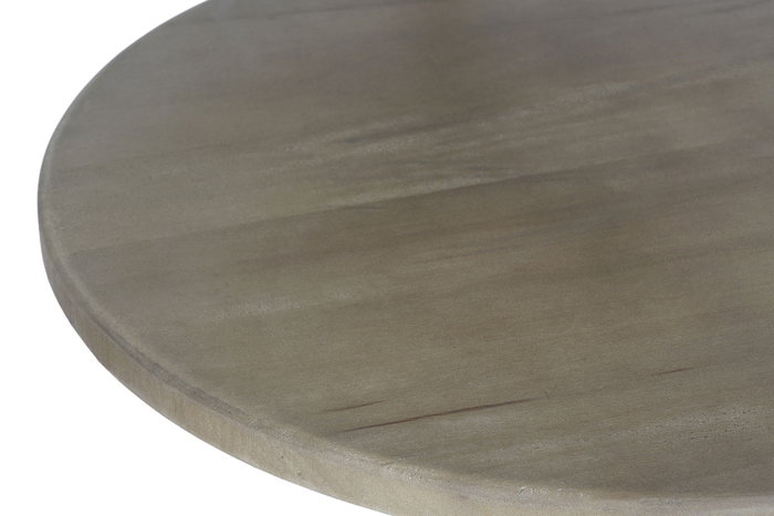DKD Home Decor Mesa de Centro Marrón, Negro y Dorado con Mármol