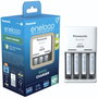 Panasonic Eneloop BQ-CC51 Cargador Básico con 4 Baterías AAA