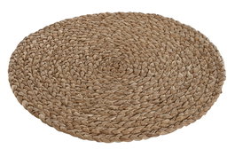 DKD Home Decor Individuales Básicos Seagrass Natural 36 x 36 x 1 cm (12 Unidades) Hecho a Mano