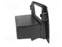 ACV Bastidor de montaje de radio para Fiat Idea y Lancia Musa, 2 ISO, negro