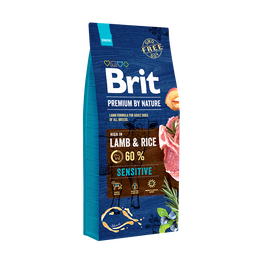 Brit Pienso Para Perros Adultos Sensitive Cordero 15kg Sin Cereales