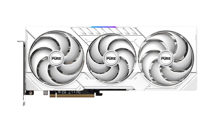 Sapphire RX 9070 XT Pure Radeon OC 16GB GDDR6 Blanco