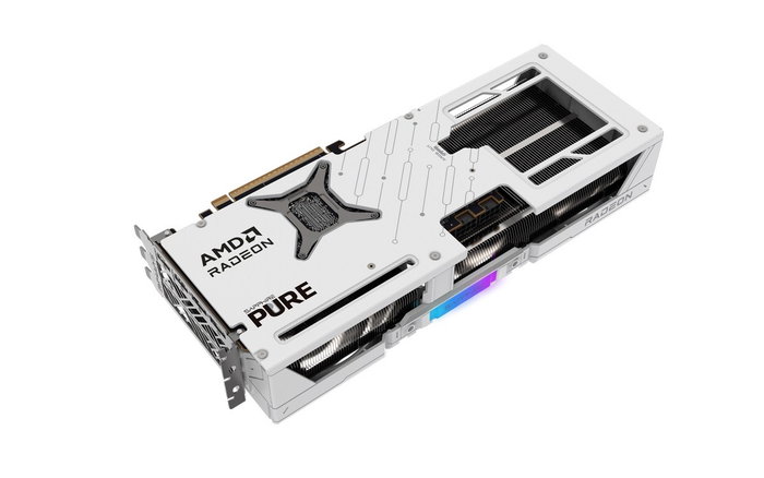 Sapphire RX 9070 XT Pure Radeon OC 16GB GDDR6 Blanco