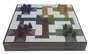 DKD Home Decor Juego de Mesa Parchis Lacado en Mango y Resina