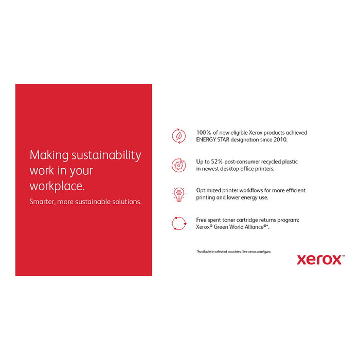 Xerox Impresora Láser Monocromo VersaLink B620V_DN, 61 ppm, Duplex Automático, Gigabit Ethernet, Pantalla Táctil 5"