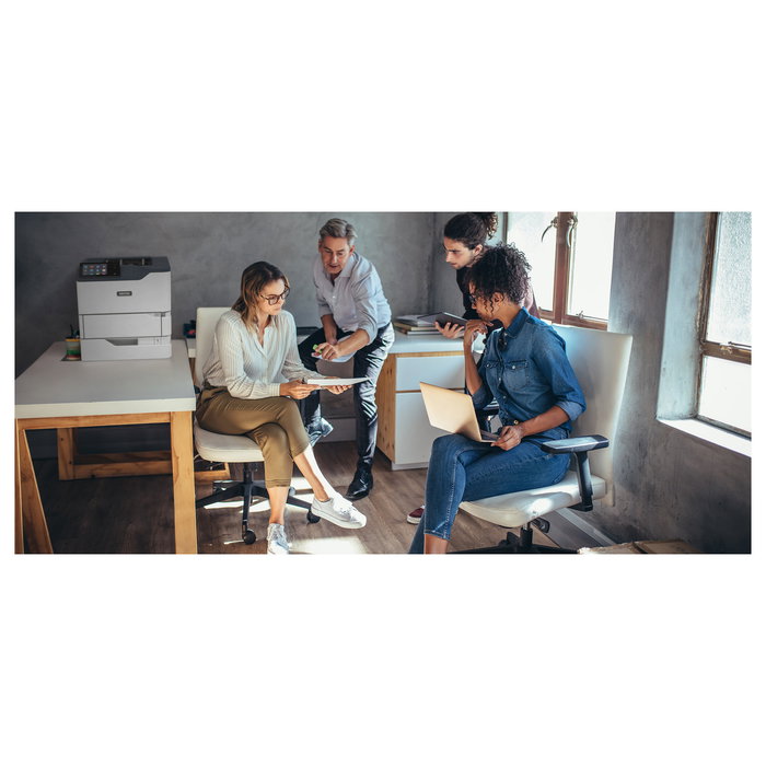 Xerox Impresora Láser Monocromo VersaLink B620V_DN, 61 ppm, Duplex Automático, Gigabit Ethernet, Pantalla Táctil 5"