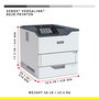 Xerox Impresora Láser Monocromo VersaLink B620V_DN, 61 ppm, Duplex Automático, Gigabit Ethernet, Pantalla Táctil 5"