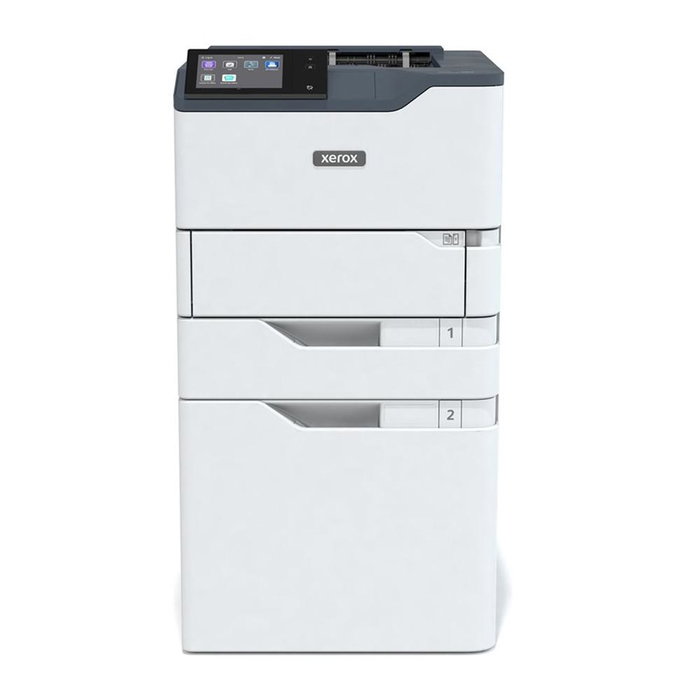 Xerox VersaLink B620V_DN - Impresora láser monocromo profesional 61 ppm, Wi-Fi/Ethernet, AirPrint, pantalla táctil 5", capacidad 650 hojas, PostScript 3