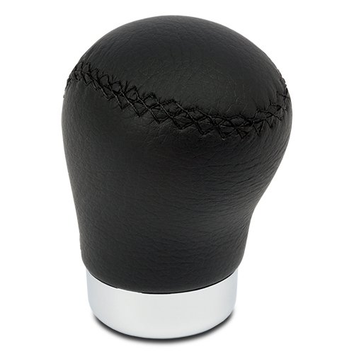 Abc Pomos Pomo Class Corto Negro Gatillo CS10 POM30146 Aluminio PU Simil Piel 30 mm