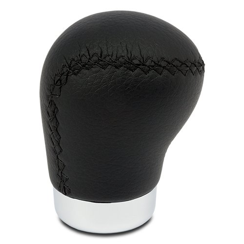 Abc Pomos Pomo Class Corto Negro Gatillo CS10 POM30146 Aluminio PU Simil Piel 30 mm