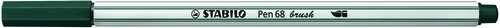 Rotulador Fibra Stabilo Pen 68 Brush Punta Pincel Verde Tierra (Set de 10) Rotulador Fibra Stabilo Pen 68 Brush Punta Pincel Verde Tierra (Set de 10)