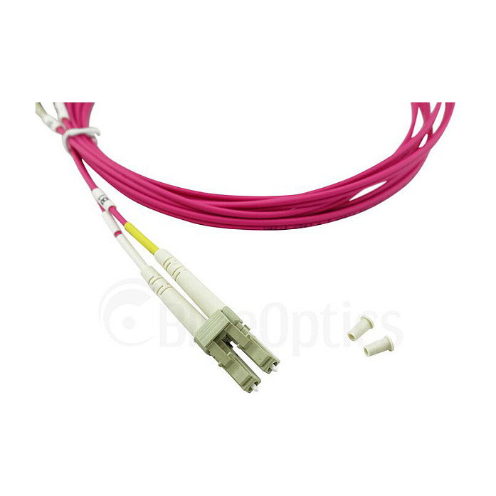 BlueOptics Cable de fibra óptica LC/LC OM4 multimodo 2m Magenta BlueOptics Cable de fibra óptica LC/LC OM4 multimodo 2m Magenta