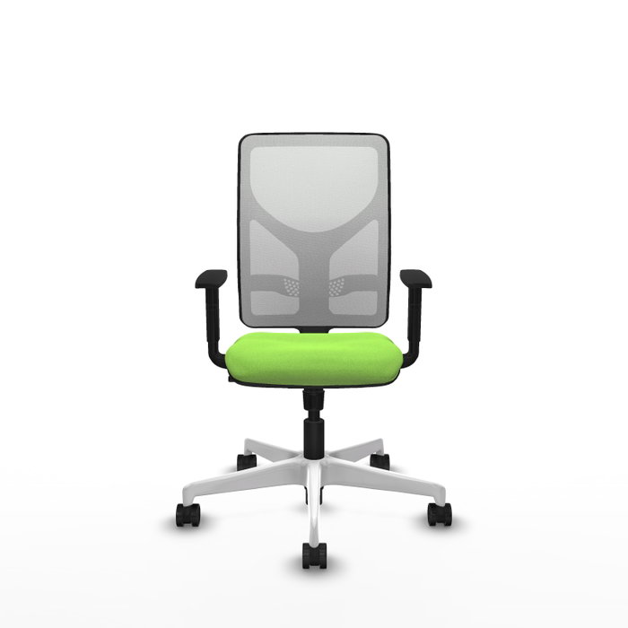 PIQUERAS Y CRESPO Silla de oficina Motilla con mecanismo Sincro, Pistacho y Blanco PIQUERAS Y CRESPO Silla de oficina Motilla con mecanismo Sincro, Pistacho y Blanco