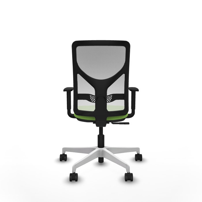 PIQUERAS Y CRESPO Silla de oficina Motilla con mecanismo Sincro, Pistacho y Blanco PIQUERAS Y CRESPO Silla de oficina Motilla con mecanismo Sincro, Pistacho y Blanco