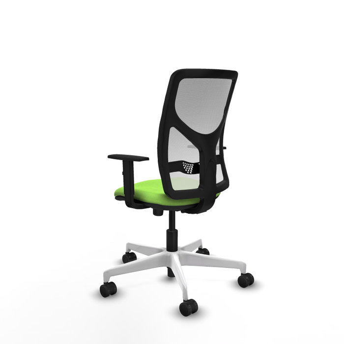 PIQUERAS Y CRESPO Silla de oficina Motilla con mecanismo Sincro, Pistacho y Blanco PIQUERAS Y CRESPO Silla de oficina Motilla con mecanismo Sincro, Pistacho y Blanco